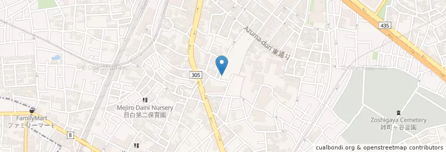 Mapa de ubicacion de 南池袋保育園 en Japão, Tóquio, 豊島区.