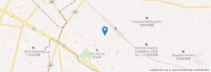 Mapa de ubicacion de 南長崎第一保育園 en 日本, 東京都, 豊島区.