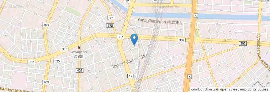 Mapa de ubicacion de Meiwa Hospital en Japan, Tokyo, Chiyoda.