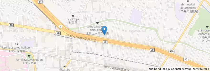 Mapa de ubicacion de 回心会 ロイヤル病院 en Japón, Tokio, Suginami.