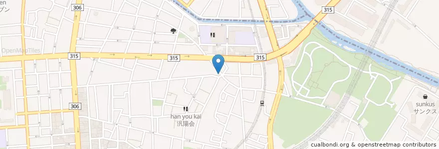 Mapa de ubicacion de 城東警察署 水上森地域安全センター en ژاپن, 東京都, 江東区.