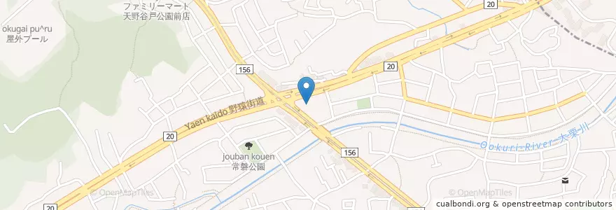 Mapa de ubicacion de 大塚・帝京大学駅前郵便局 en Japon, Tokyo, 八王子市.