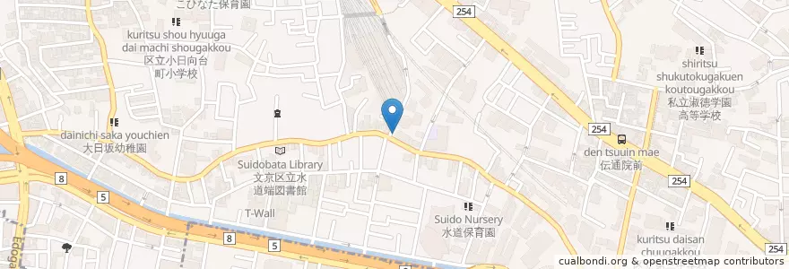Mapa de ubicacion de 大塚警察署小日向地域安全センター en Japan, Tokio, 文京区.