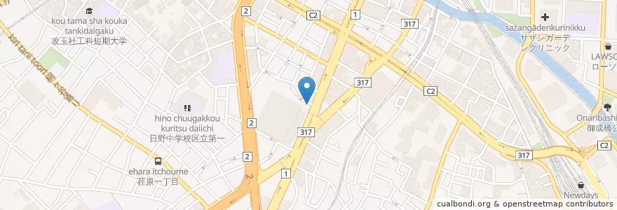 Mapa de ubicacion de 大崎警察署中原口交番 en Japón, Tokio, Shinagawa.