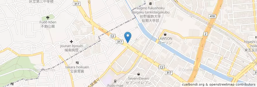 Mapa de ubicacion de 大崎警察署西五反田交番 en Japon, Tokyo, 品川区.