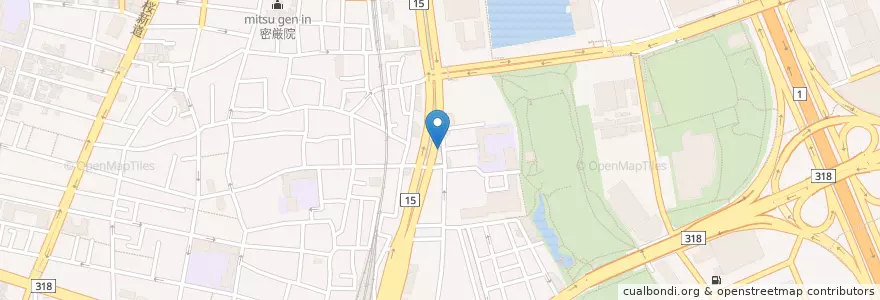 Mapa de ubicacion de 大森警察署大森海岸交番 en 日本, 东京都/東京都, 大田区.