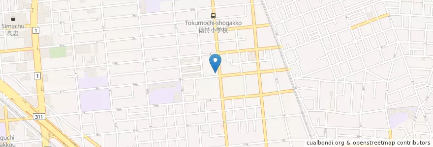 Mapa de ubicacion de 大田池上六郵便局 en Japon, Tokyo, 大田区.