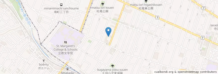 Mapa de ubicacion de 学校法人アルウイン学園野のはな空のとり保育園 en ژاپن, 東京都, 杉並区.