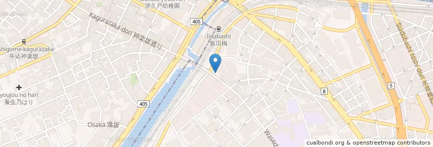 Mapa de ubicacion de 富士見児童館 en 日本, 東京都, 千代田区.
