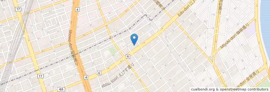 Mapa de ubicacion de 小伝馬町郵便局 en Japon, Tokyo, 千代田区, 中央区.