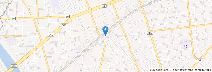 Mapa de ubicacion de 小岩警察署 小岩駅前交番 en ژاپن, 東京都, 江戸川区.