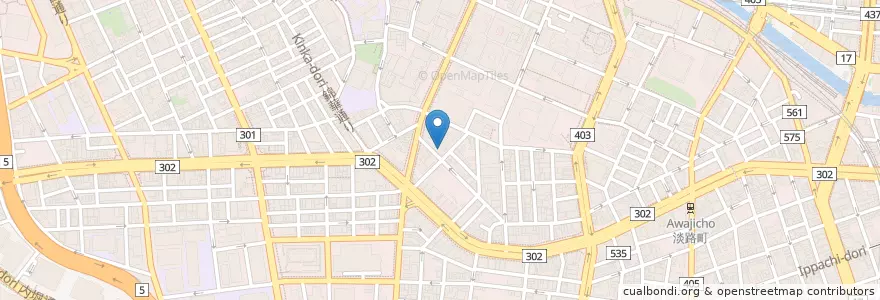 Mapa de ubicacion de 小川町郵便局 en Japón, Tokio, Chiyoda.