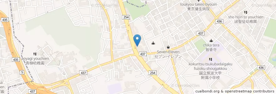 Mapa de ubicacion de 小石川消防署大塚出張所 en Japonya, 東京都, 文京区.