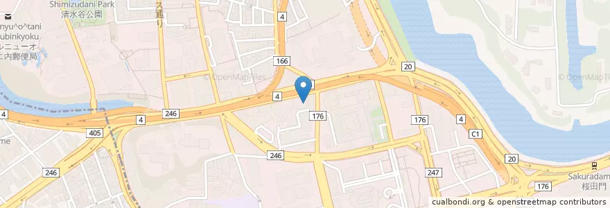 Mapa de ubicacion de 情報公開・個人情報保護審査会事務局 en Japan, Tokio, 千代田区.
