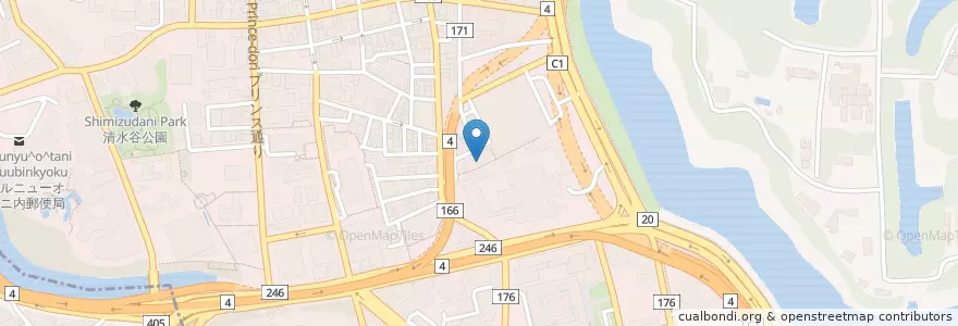 Mapa de ubicacion de 日本芸術文化振興会 en 日本, 東京都, 千代田区.
