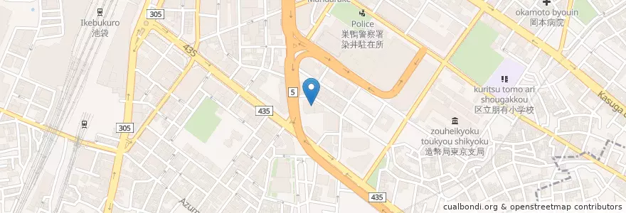 Mapa de ubicacion de 日本郵政公社加入者福祉施設東京簡易保険総合健診センター en اليابان, 東京都, 豊島区.