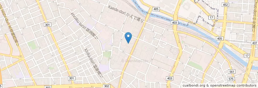 Mapa de ubicacion de 明治大学（商学部） en Jepun, 東京都, 千代田区.