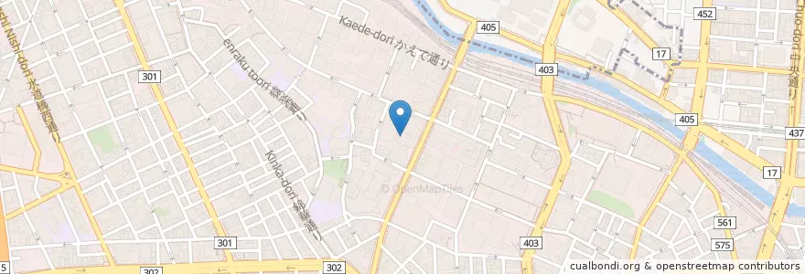 Mapa de ubicacion de 明治大学（法学部） en Japón, Tokio, Chiyoda.