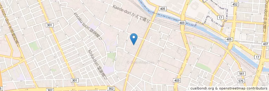 Mapa de ubicacion de 明治大学（経営学部） en Japonya, 東京都, 千代田区.