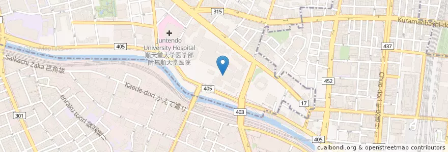 Mapa de ubicacion de Faculty of Dentistry en Japan, Tokyo, Bunkyo, Chiyoda.
