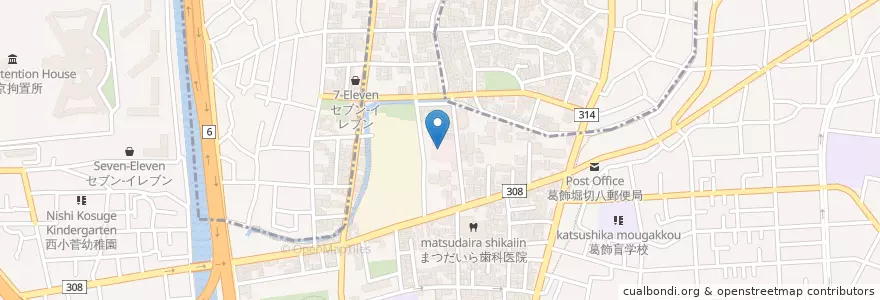 Mapa de ubicacion de 東京法務局城北出張所 en 日本, 東京都.