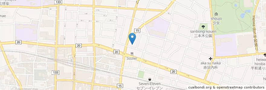 Mapa de ubicacion de 東京都建設局北多摩南部建設事務所 en Japan, Tokyo, Fuchu.
