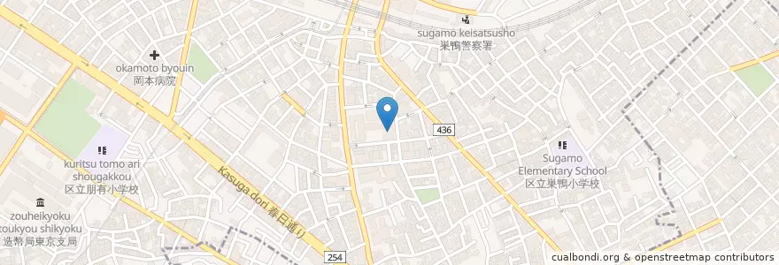 Mapa de ubicacion de 東京都建設局第四建設事務所 en 日本, 東京都, 豊島区.