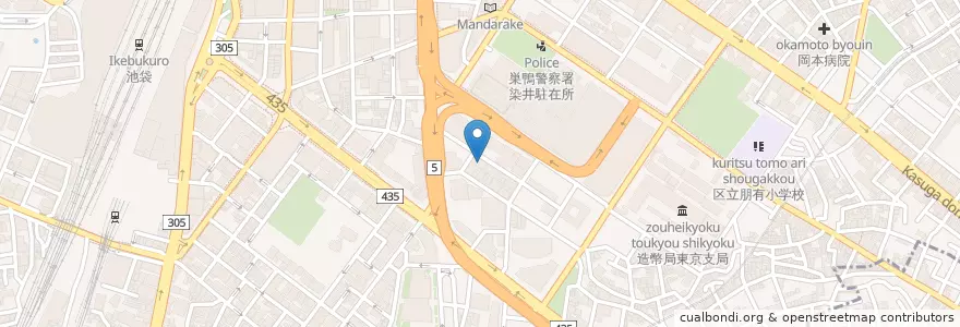 Mapa de ubicacion de 東京都産業労働局労働相談情報センター池袋事務所 en Japão, Tóquio, 豊島区.
