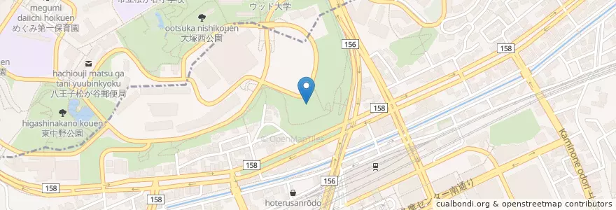 Mapa de ubicacion de 東京都都市整備局多摩ニュータウン整備事務所 en ژاپن, 東京都, 多摩市, 八王子市.