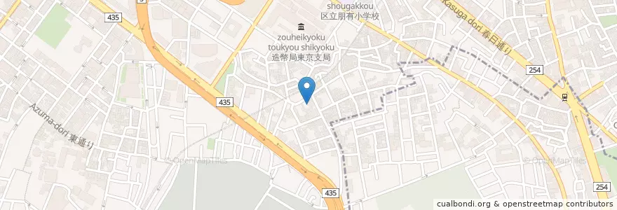 Mapa de ubicacion de 東池袋郵便局 en Japan, Tokio, 豊島区.