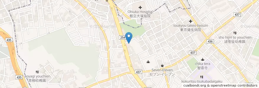Mapa de ubicacion de 東邦音楽短期大学 en ژاپن, 東京都, 文京区, 豊島区.
