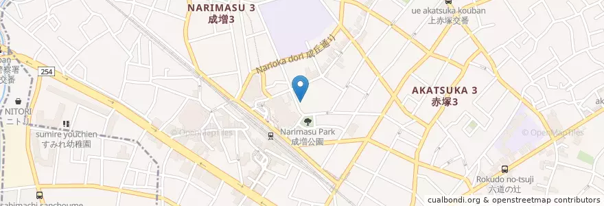 Mapa de ubicacion de 小林病院 en Japan, 東京都, 板橋区.