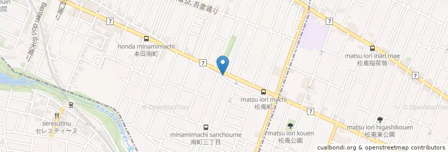 Mapa de ubicacion de 武蔵野警察署南町交番 en Jepun, 東京都, 武蔵野市.