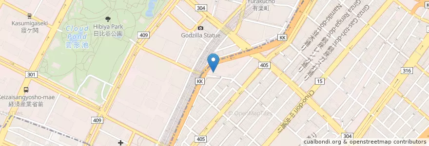 Mapa de ubicacion de 泰明幼稚園 en ژاپن, 東京都, 千代田区.