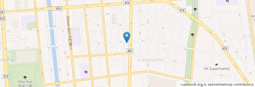 Mapa de ubicacion de 深川警察署千田交番 en 일본, 도쿄도, 江東区.