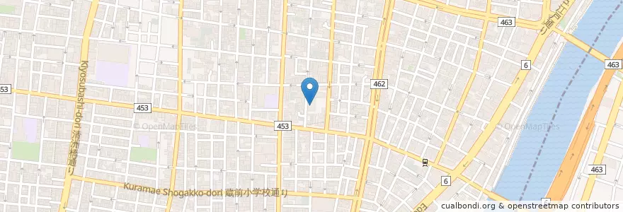 Mapa de ubicacion de 済美幼稚園 en 日本, 東京都, 台東区.