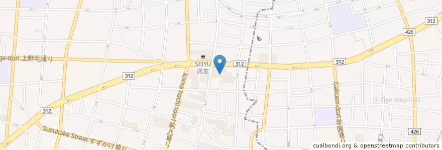 Mapa de ubicacion de 産業能率大学（経営学部） en Japonya, 東京都, 世田谷区.