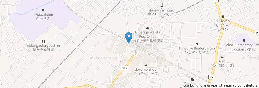 Mapa de ubicacion de 田無警察署ひばりが丘駅前交番 en 日本, 東京都.