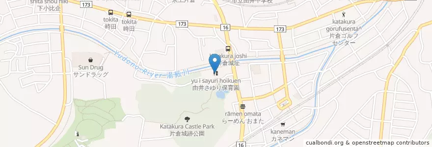 Mapa de ubicacion de 由井さゆり保育園 en Japão, Tóquio, 八王子市.