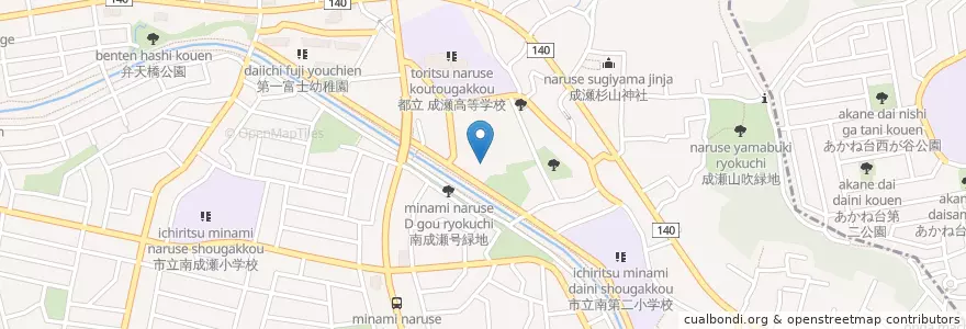Mapa de ubicacion de 町田わかくさ保育園 en Япония, Токио, Матида.