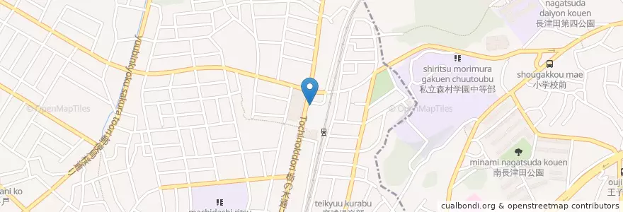 Mapa de ubicacion de 町田警察署つくし野駅前交番 en Jepun, 東京都.