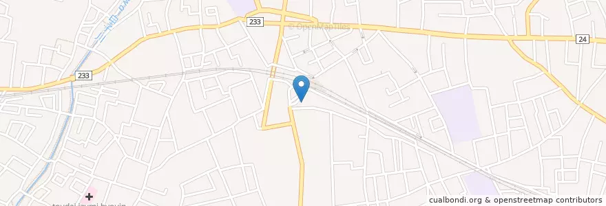 Mapa de ubicacion de 石神井警察署 大泉学園駅前交番 en Japan, Tokio, 練馬区.