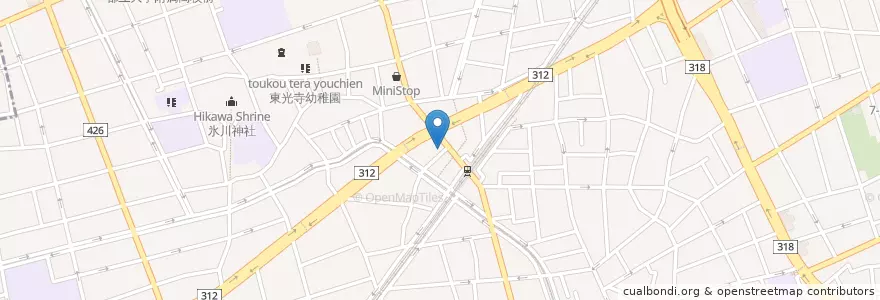 Mapa de ubicacion de 碑文谷警察署都立大学駅前交番 en Япония, Токио, Мегуро.