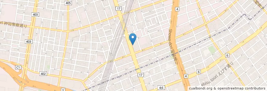 Mapa de ubicacion de 神田消防署鍛治町出張所 en Япония, Токио, Тиёда.