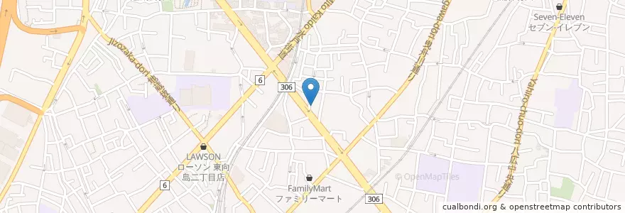 Mapa de ubicacion de 積善会医院 en ژاپن, 東京都, 墨田区.