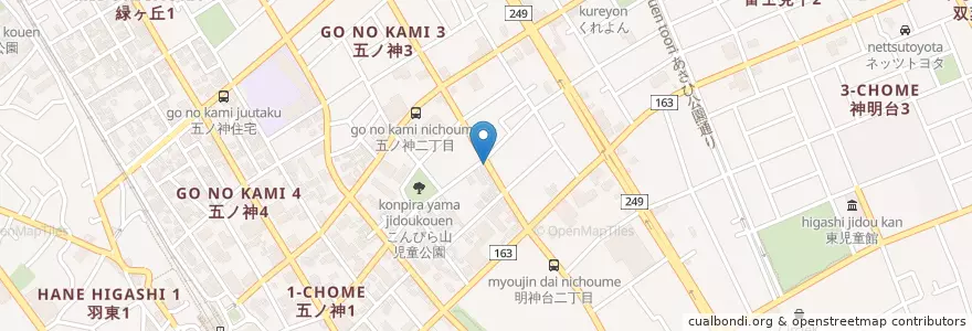 Mapa de ubicacion de 羽村富士見郵便局 en 일본, 도쿄도, 羽村市.