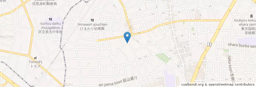 Mapa de ubicacion de 荏原警察署 江戸見坂交番 en Japonya, 東京都, 品川区.