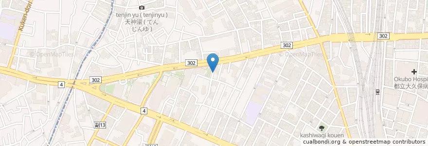 Mapa de ubicacion de 西新宿八郵便局 en 日本, 東京都, 新宿区.