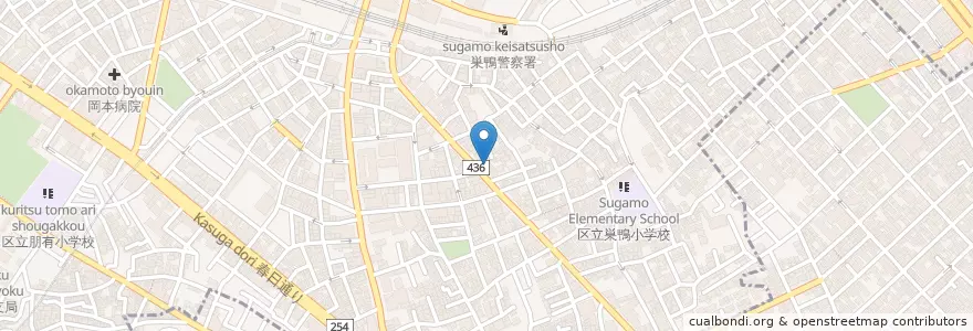 Mapa de ubicacion de 豊島南大塚郵便局 en 일본, 도쿄도, 豊島区.