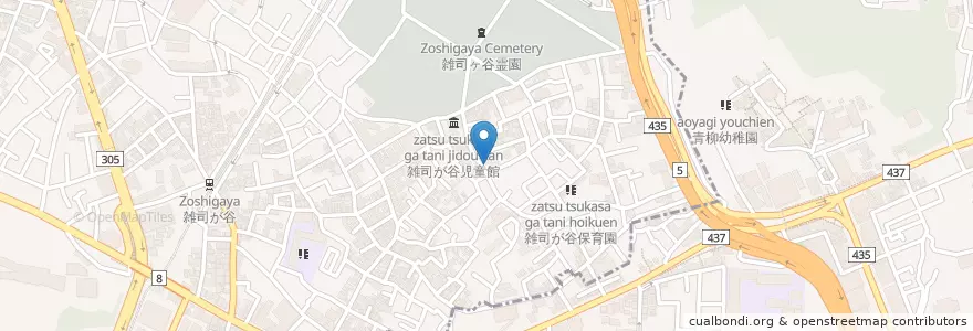 Mapa de ubicacion de 雑司ケ谷幼稚園 en 日本, 东京都/東京都, 豊島区.